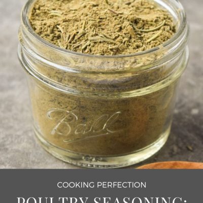 Poultry Seasoning: How to Use It | Homemade Poultry Seasoning Recips